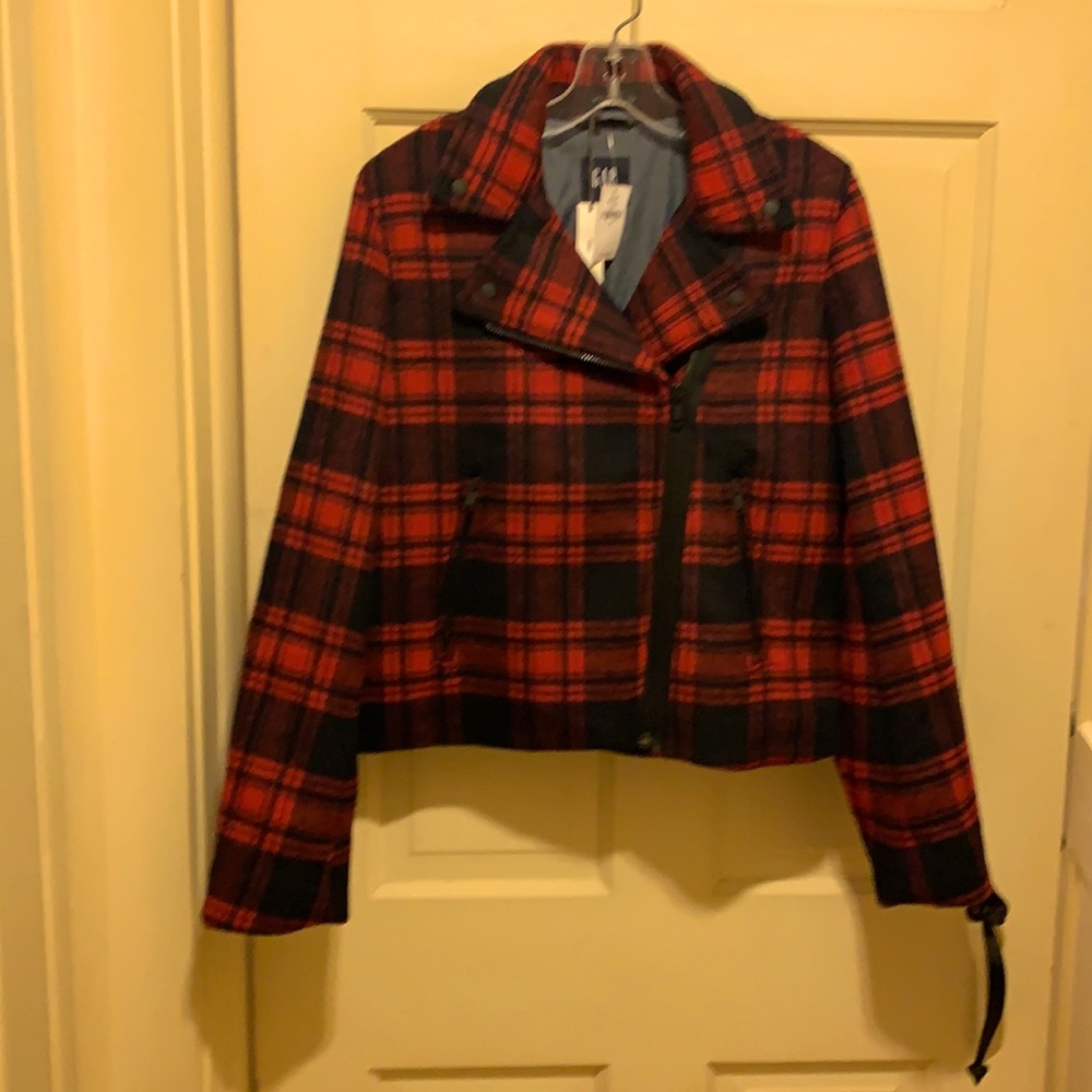GAP NWT Wool motorcycle jacket